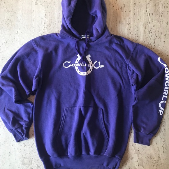 C.P. Company Jackets & Blazers - Purple/White Cowgirl Up pullover hoodie